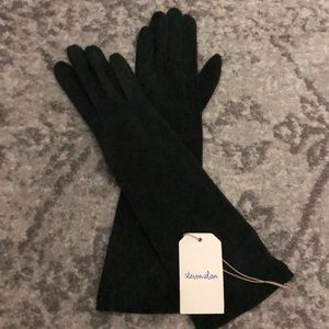 Steven Alan Suede Elbow Glove in Forest Green NWT